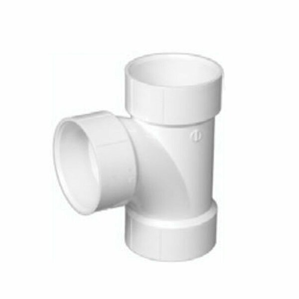 Charlotte Pipe And Foundry TEE SAN PVC DWV 6 in.HXHXH PVC004001600